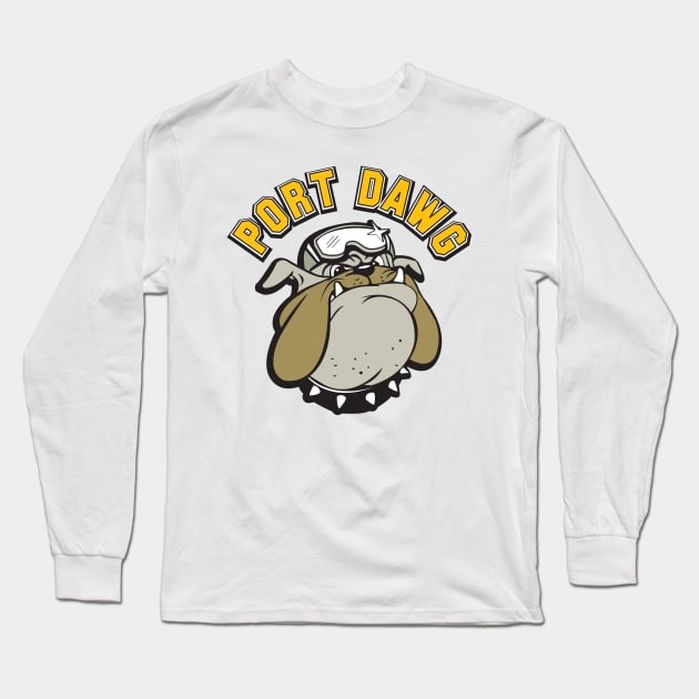 Port Dawg Long Sleeve T-Shirt by APS58
